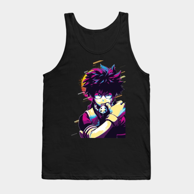 Izuku Midoriya Tank Top by ANIMEPEDIA